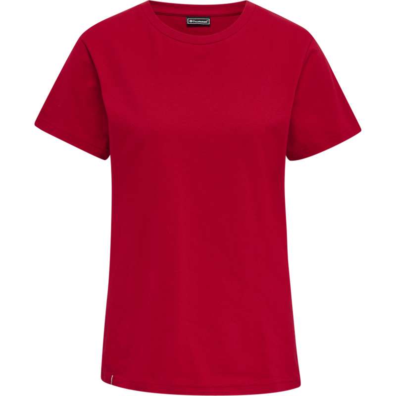 Hummel Red Basic S/S T-shirt Dam Röda | 005579-684