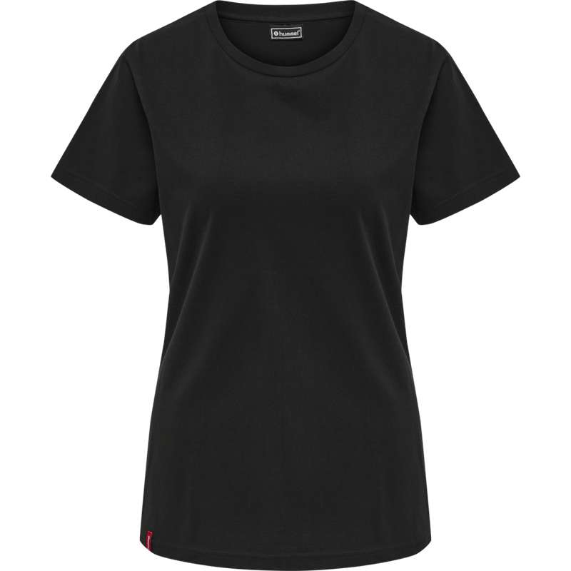 Hummel Red Basic S/S T-shirt Dam Svarta | 676989-841