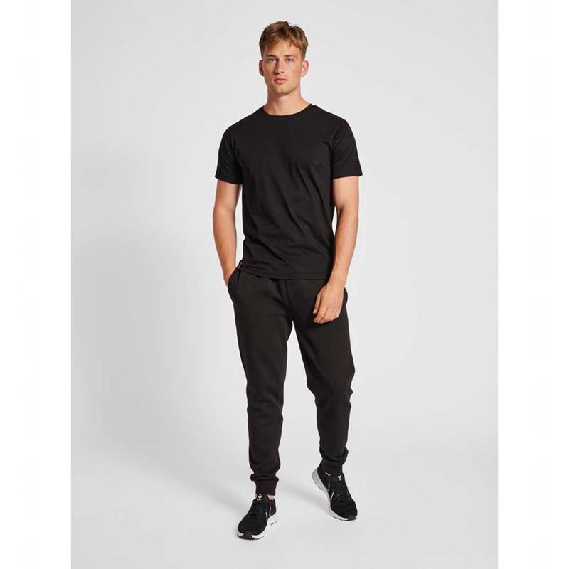 Hummel Red Basic S/S T-shirt Herr Svarta | 770044-075