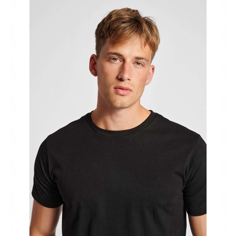 Hummel Red Basic S/S T-shirt Herr Svarta | 770044-075