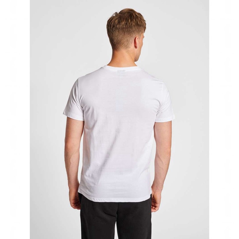Hummel Red Basic S/S T-shirt Herr Vita | 692056-952