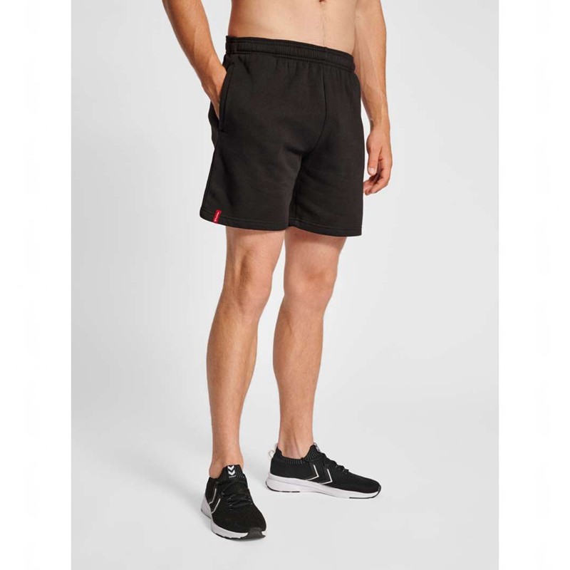 Hummel Red Basic Sweatshorts Herr Svarta | 144339-025