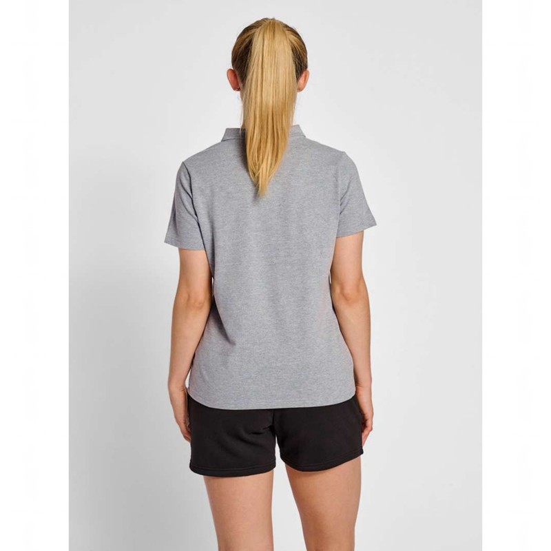 Hummel Red Classic Polo T-shirt Dam Grå | 520784-326
