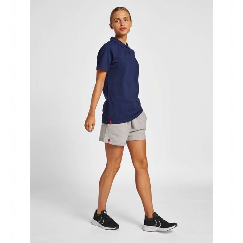 Hummel Red Classic Polo T-shirt Dam Marinblå | 063769-157