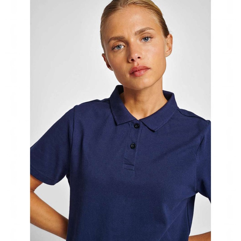 Hummel Red Classic Polo T-shirt Dam Marinblå | 063769-157