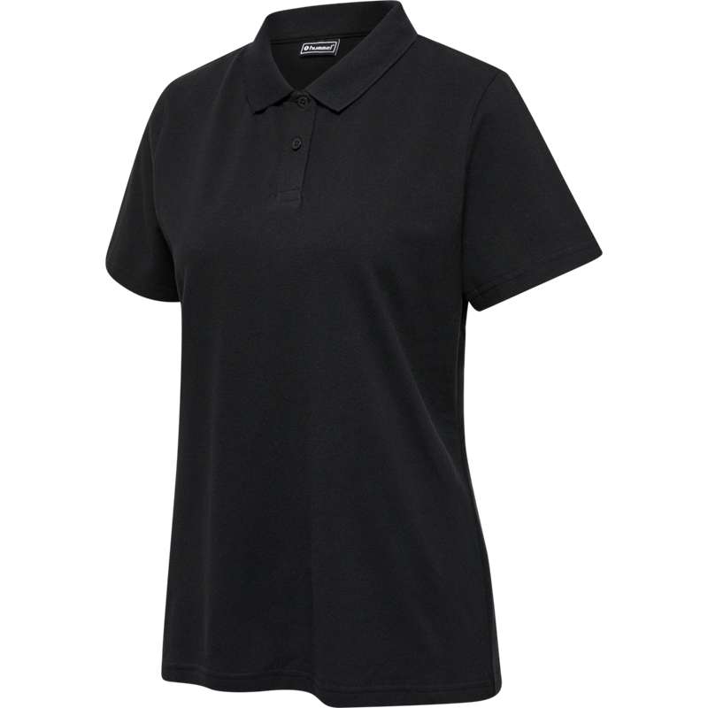 Hummel Red Classic Polo T-shirt Dam Svarta | 002504-741