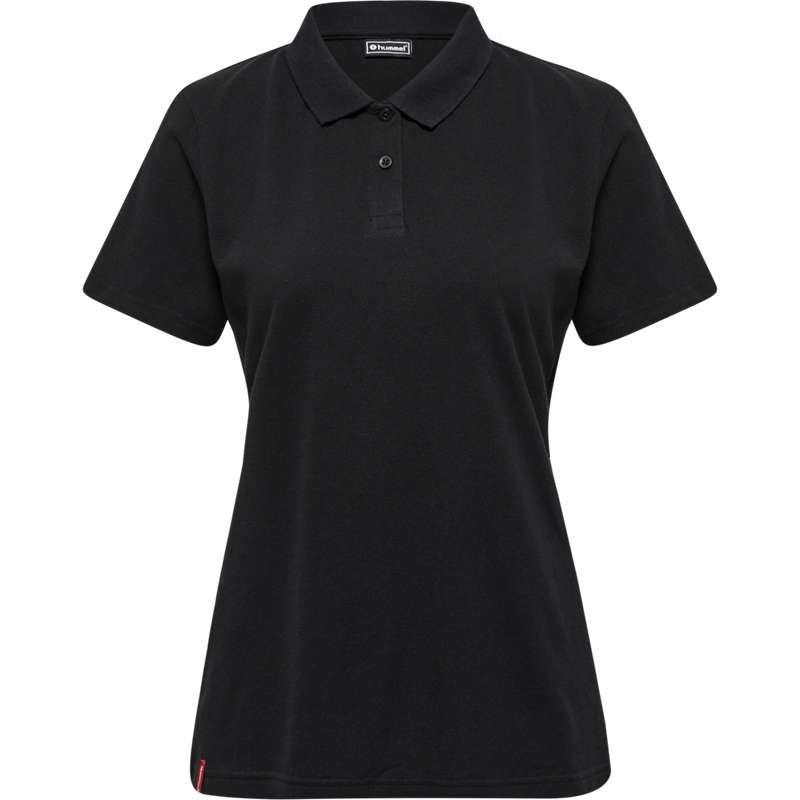 Hummel Red Classic Polo T-shirt Dam Svarta | 002504-741