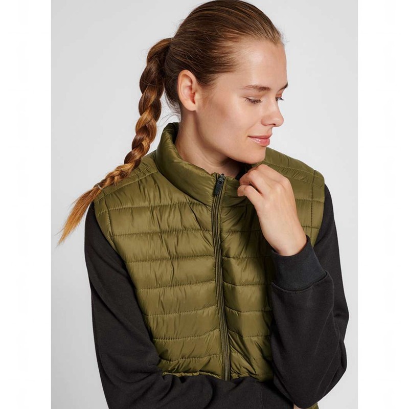 Hummel Red Quilted Väst Dam Olivgröna | 422702-123