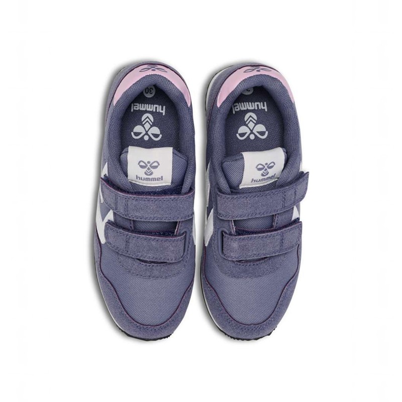 Hummel Reflex Double Multi Jr Sneakers Barn Vita | 446905-842