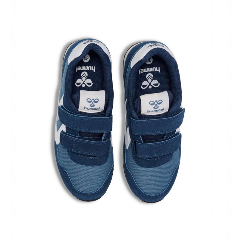 Hummel Reflex Double Multi Jr Sneakers Barn Blå | 342256-458