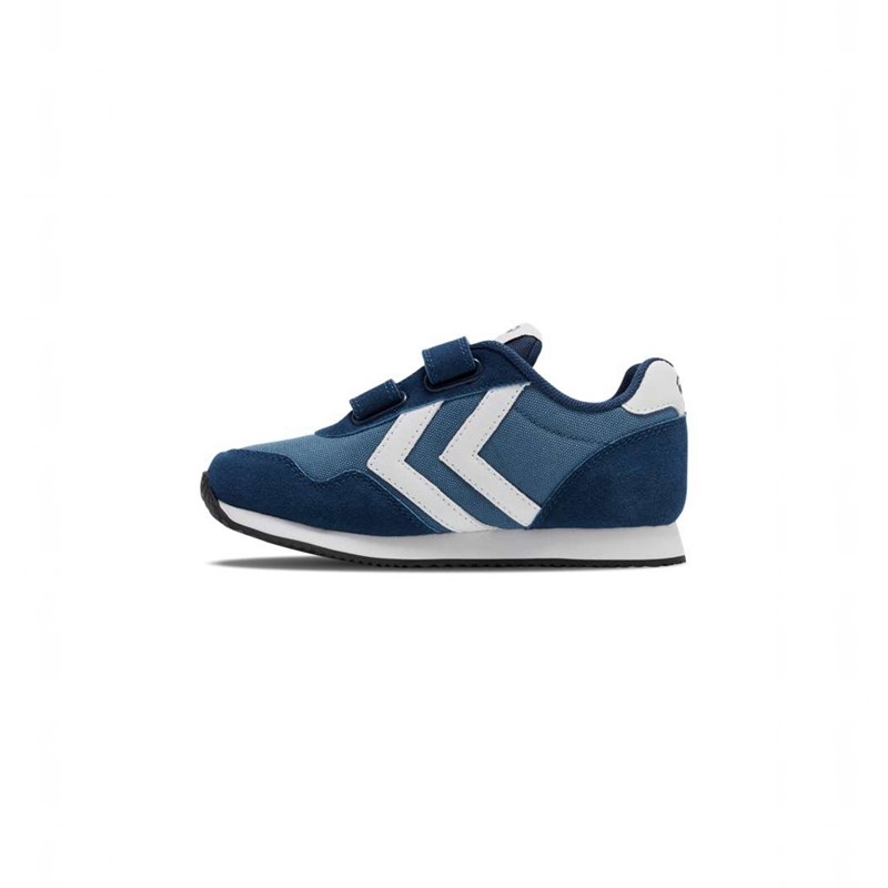 Hummel Reflex Double Multi Jr Sneakers Barn Blå | 342256-458