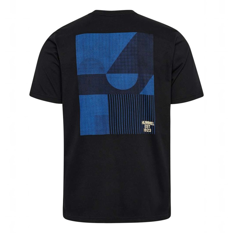 Hummel Regular Graphic S/S T-shirt Herr Svarta | 245132-771