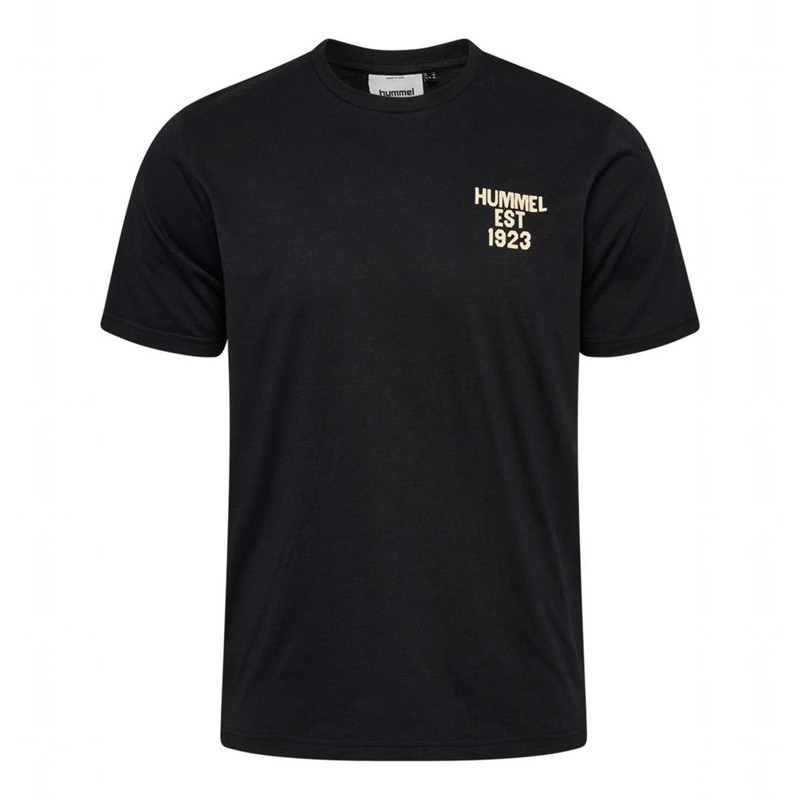Hummel Regular Graphic S/S T-shirt Herr Svarta | 245132-771