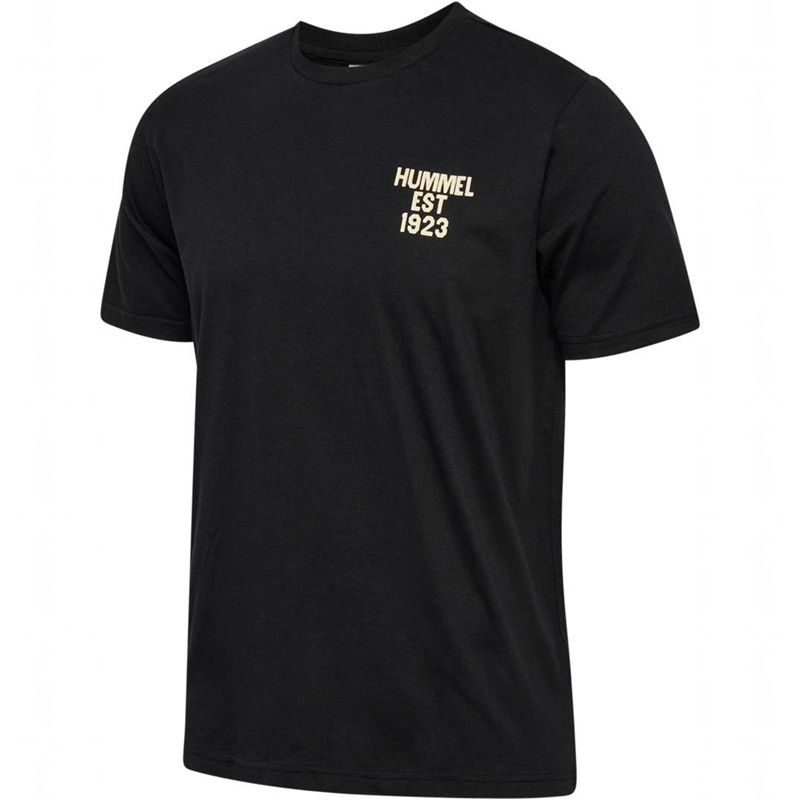 Hummel Regular Graphic S/S T-shirt Herr Svarta | 245132-771