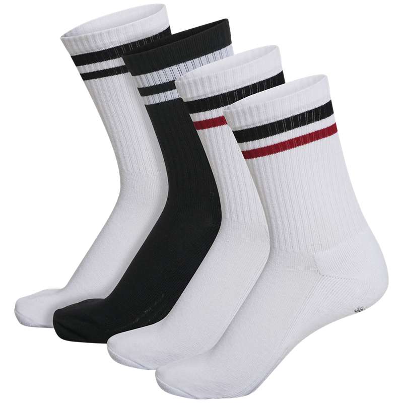 Hummel Retro 4-pack Mix Strumpor Dam Vita | 577610-564