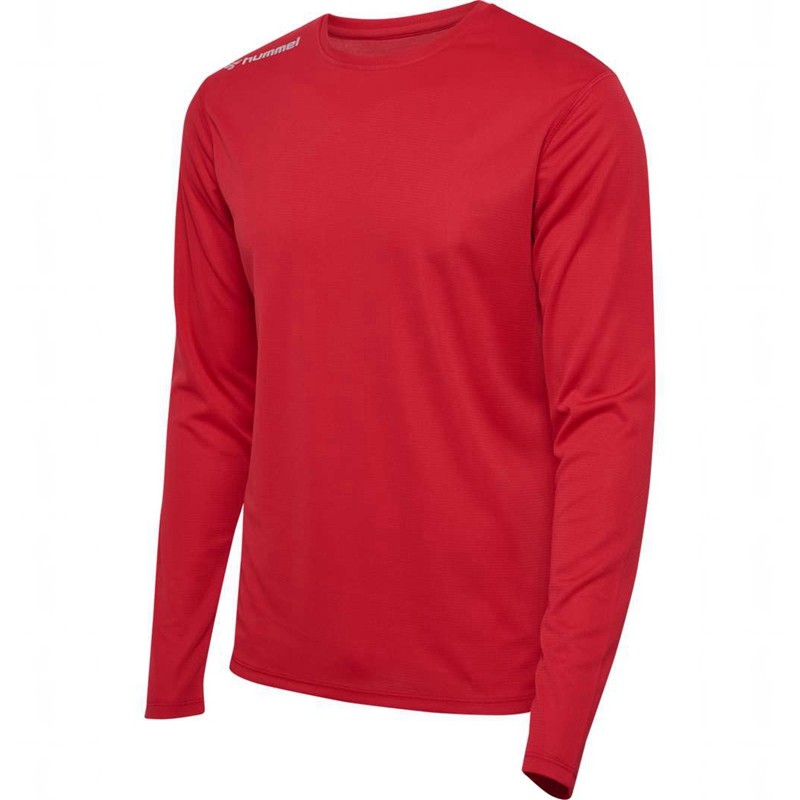 Hummel Run L/S Hoodie Herr Röda | 088577-058
