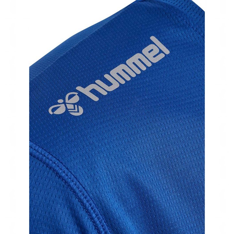 Hummel Run S/S Jersey Herr Blå | 590624-123