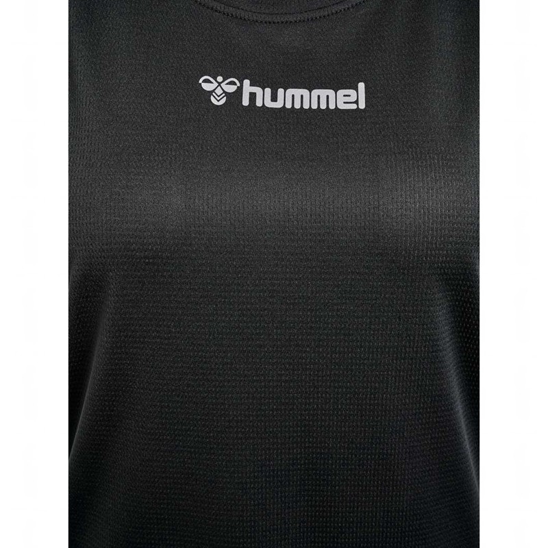 Hummel Run Singlet S/L Shorts Dam Svarta | 840266-535