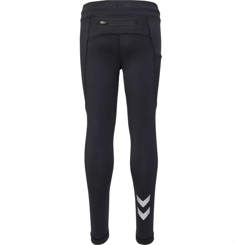 Hummel Run Strumpbyxor Barn Svarta | 736970-344