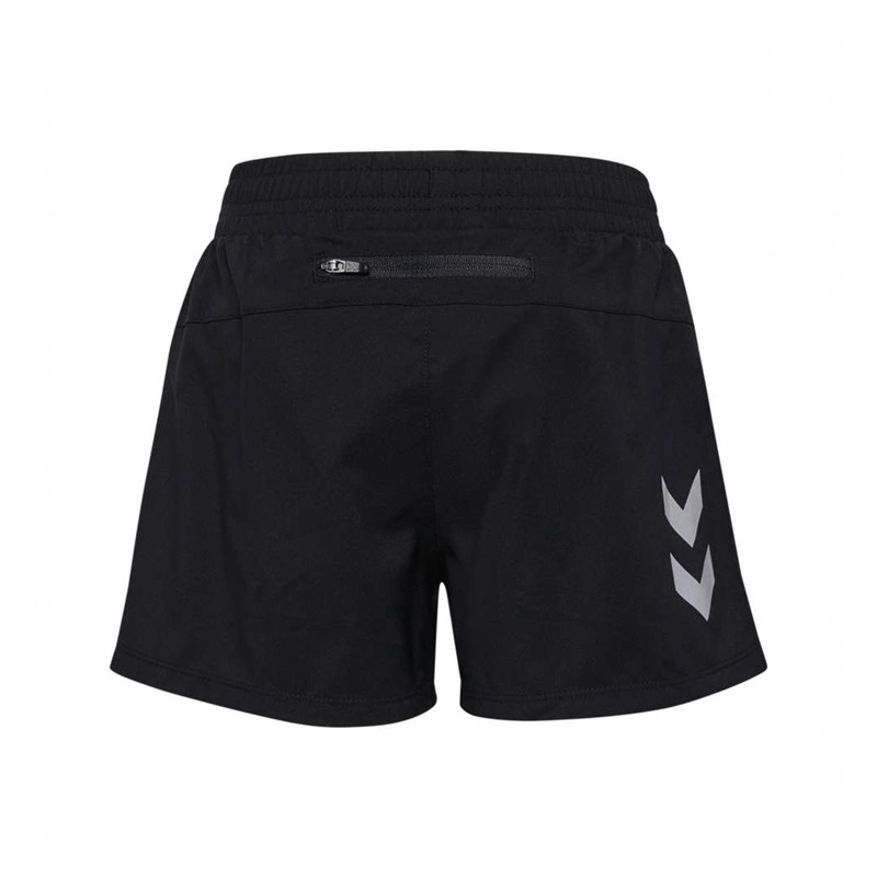 Hummel Run T-shirt Barn Svarta | 906972-675