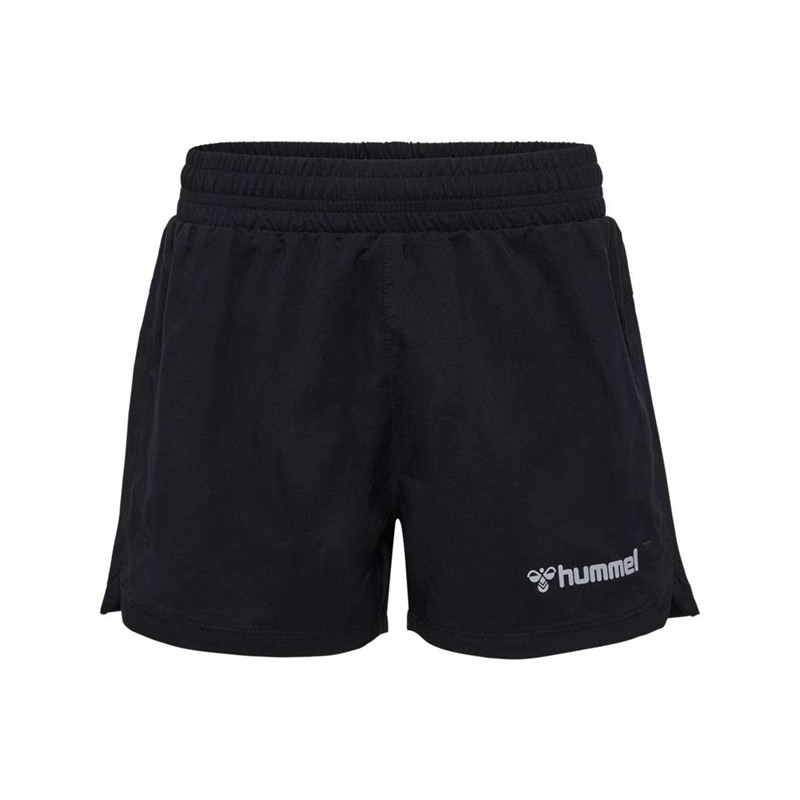 Hummel Run T-shirt Barn Svarta | 906972-675