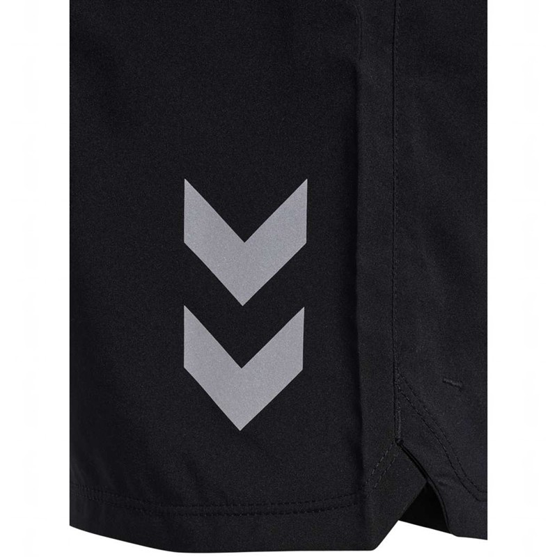 Hummel Run T-shirt Barn Svarta | 906972-675