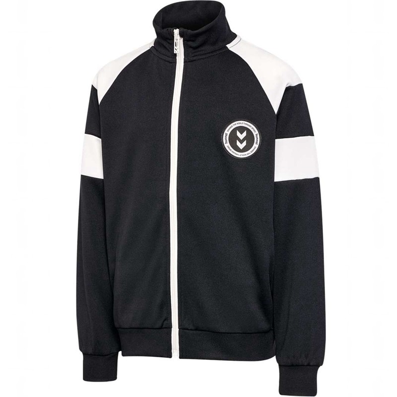 Hummel Runner Zip Jackor Barn Svarta | 199299-863