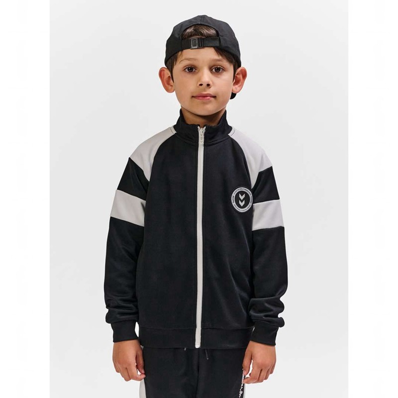 Hummel Runner Zip Jackor Barn Svarta | 199299-863