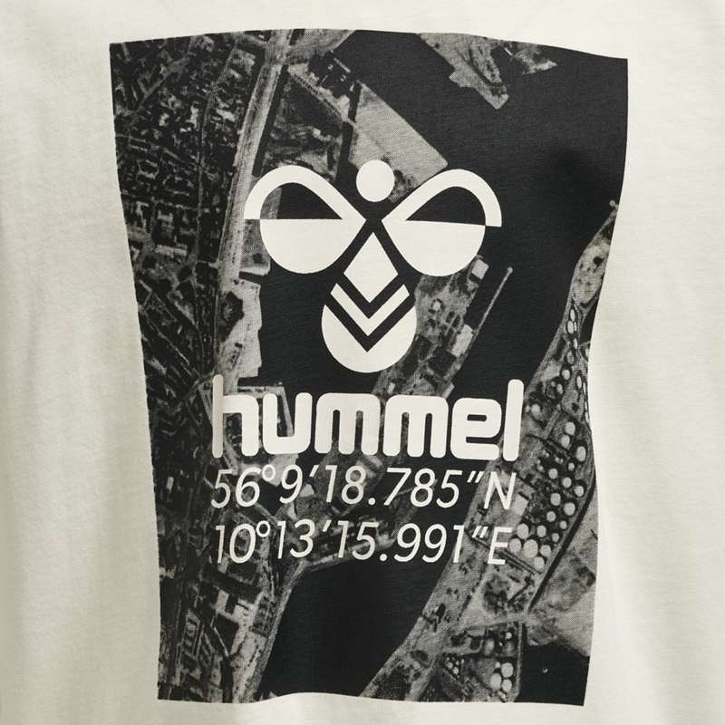 Hummel Satellite S/S T-shirt Barn Vita | 096852-509