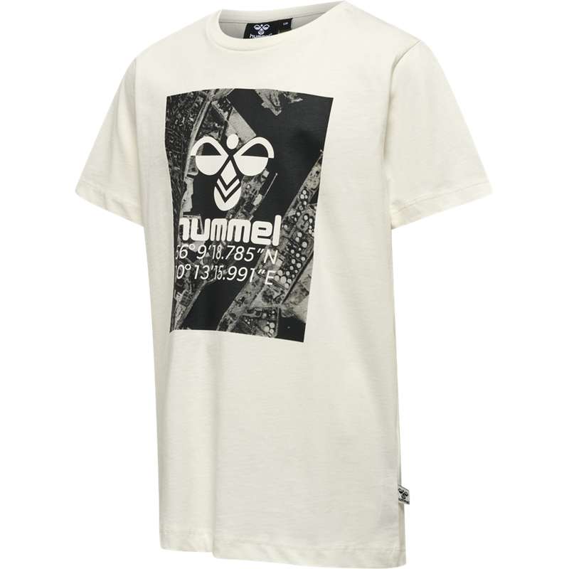 Hummel Satellite S/S T-shirt Barn Vita | 096852-509