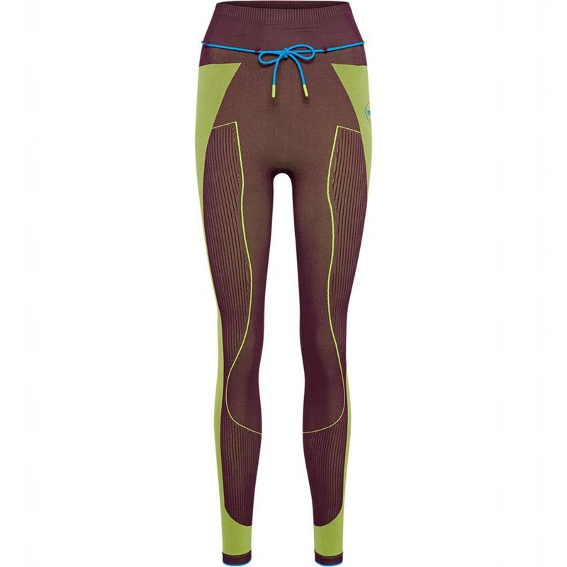 Hummel Seamless High Waist Strumpbyxor Dam Gröna | 128294-414