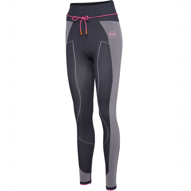 Hummel Seamless High Waist T-shirt Dam Obsidian | 986768-119