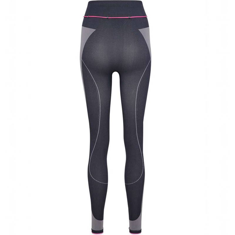 Hummel Seamless High Waist T-shirt Dam Obsidian | 986768-119
