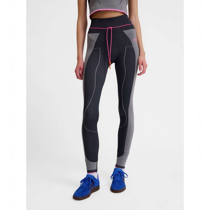 Hummel Seamless High Waist T-shirt Dam Obsidian | 986768-119