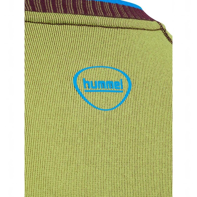 Hummel Seamless Ls T-shirt Dam Gröna | 813664-856