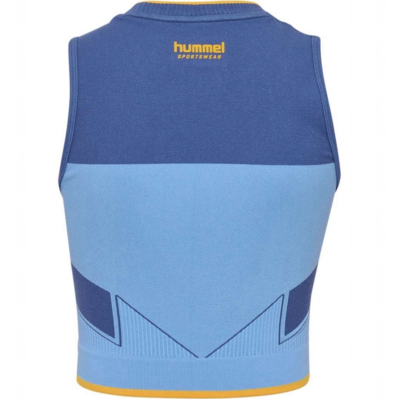 Hummel Seamless Strumpor Dam Blå | 067993-182