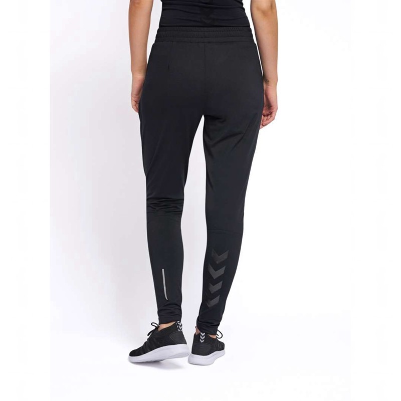 Hummel Selby Tapered Byxor Dam Svarta | 410756-250