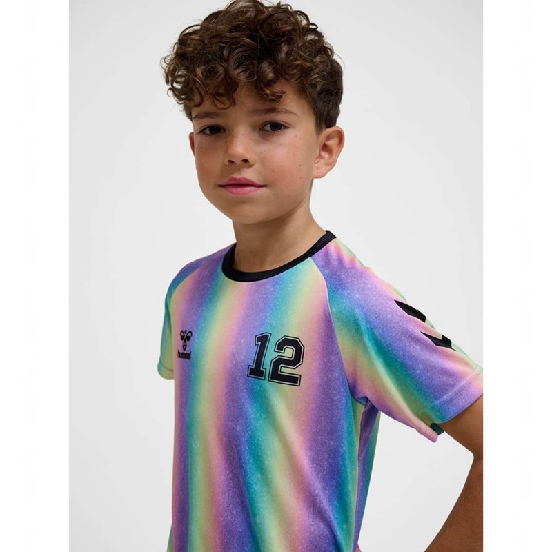 Hummel Shimmer Hoodie Barn Rosa | 791174-085