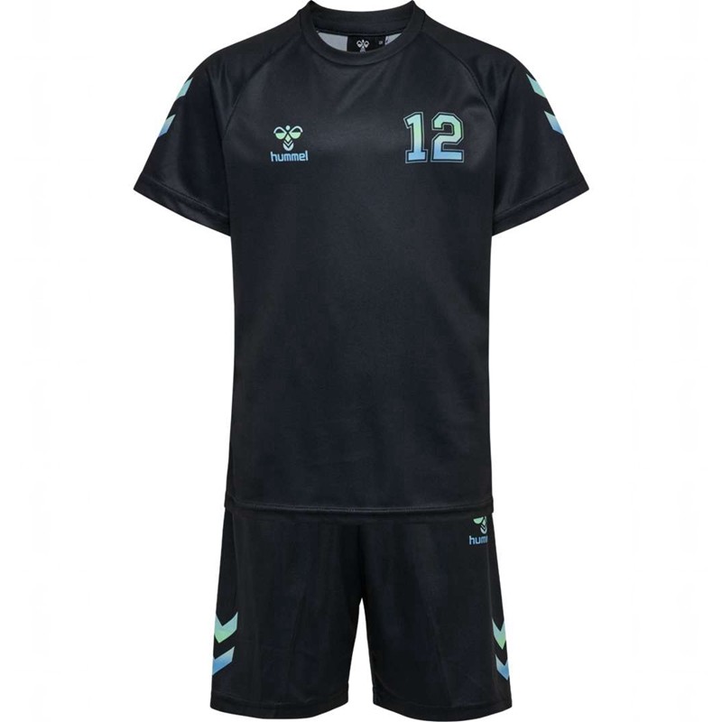 Hummel Shimmer T-shirt Barn Svarta | 485389-321