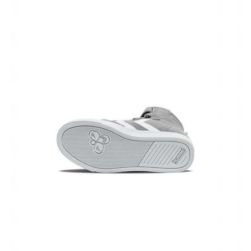 Hummel Slimmer Stadil High Jr Sneakers Barn Grå | 334216-915