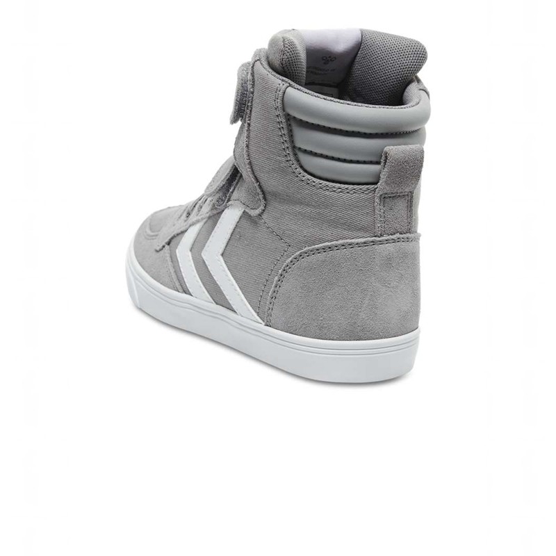 Hummel Slimmer Stadil High Jr Sneakers Barn Grå | 334216-915