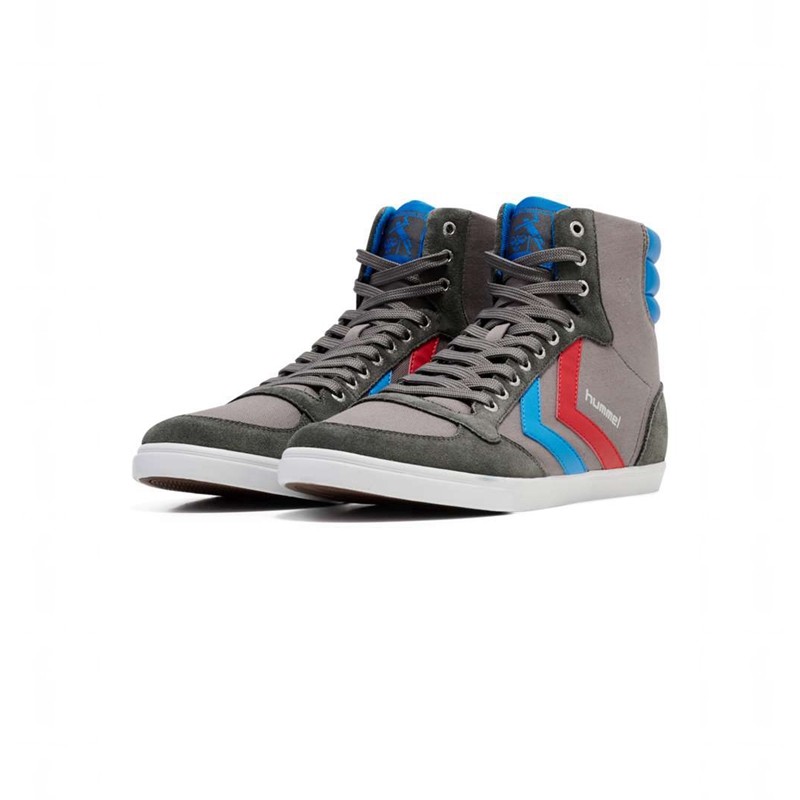 Hummel Slimmer Stadil High Sneakers Dam Blå | 343689-180