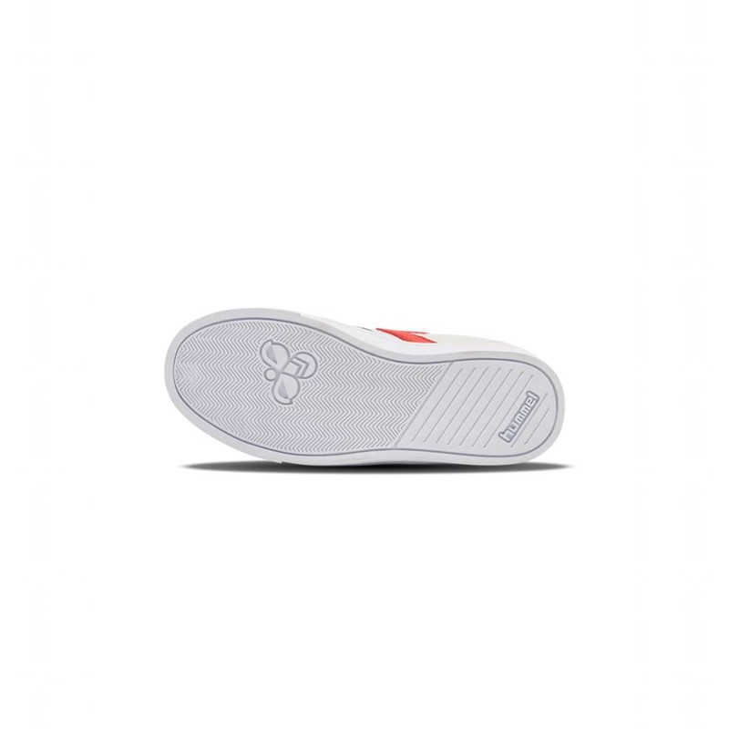 Hummel Slimmer Stadil Leather Low Jr Sneakers Barn Vita | 032608-292