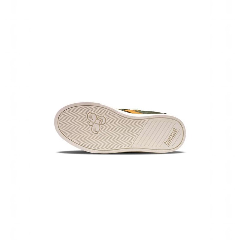 Hummel Slimmer Stadil Low Jr Sneakers Barn Gröna | 010011-092
