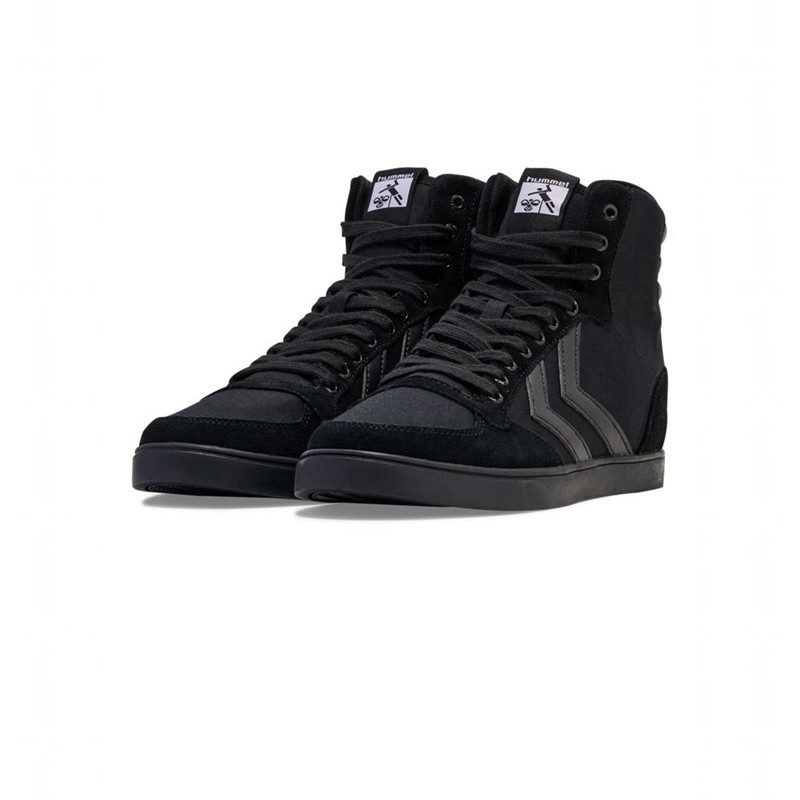 Hummel Slimmer Stadil Tonal High Sneakers Herr Svarta | 310292-473