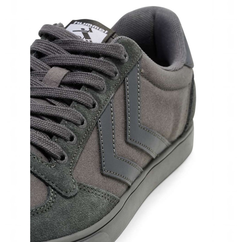 Hummel Slimmer Stadil Tonal Low Sneakers Herr Grå | 422304-078