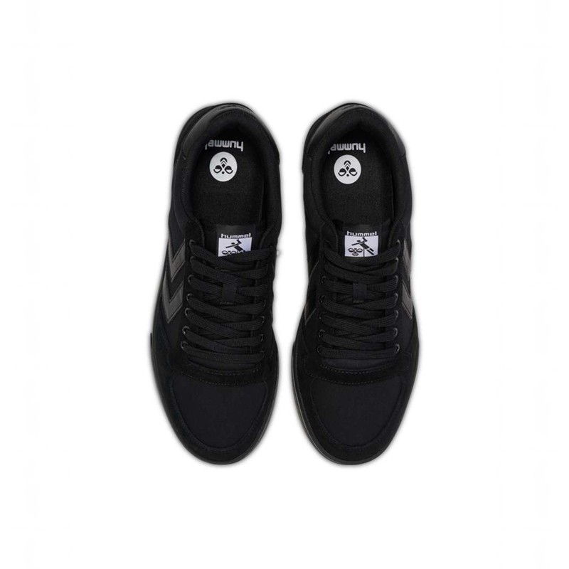 Hummel Slimmer Stadil Tonal Low Sneakers Dam Svarta | 014397-054