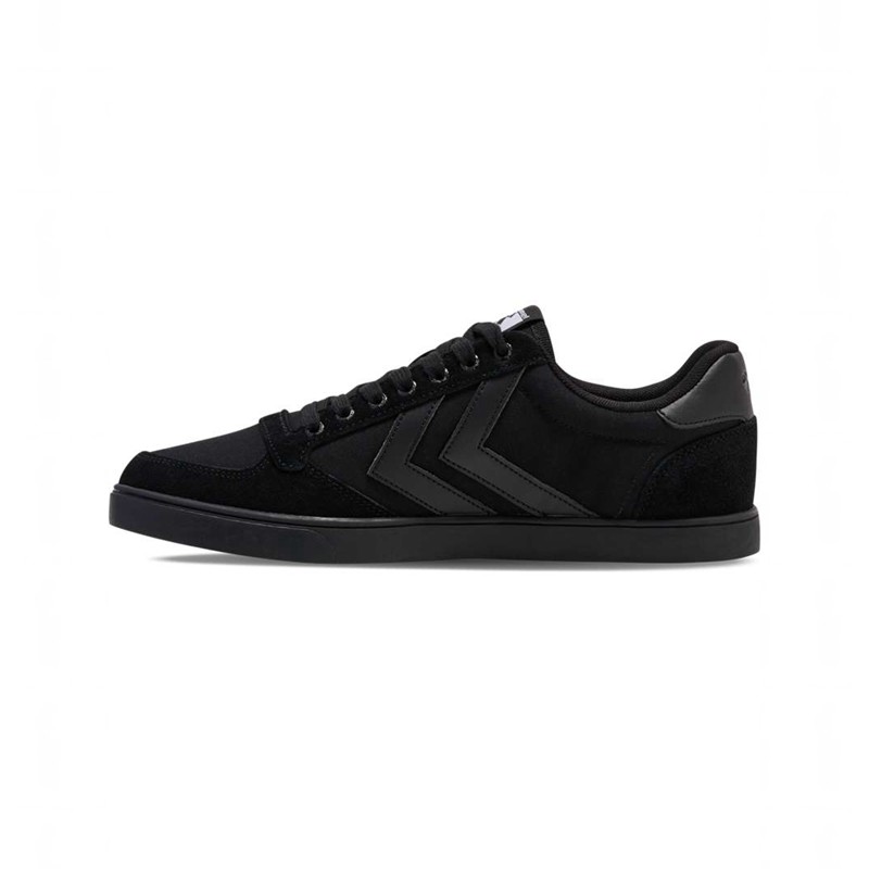 Hummel Slimmer Stadil Tonal Low Sneakers Dam Svarta | 014397-054