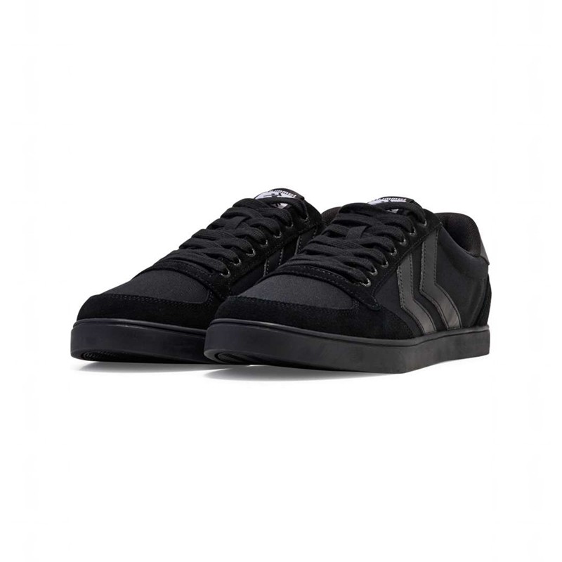 Hummel Slimmer Stadil Tonal Low Sneakers Dam Svarta | 014397-054