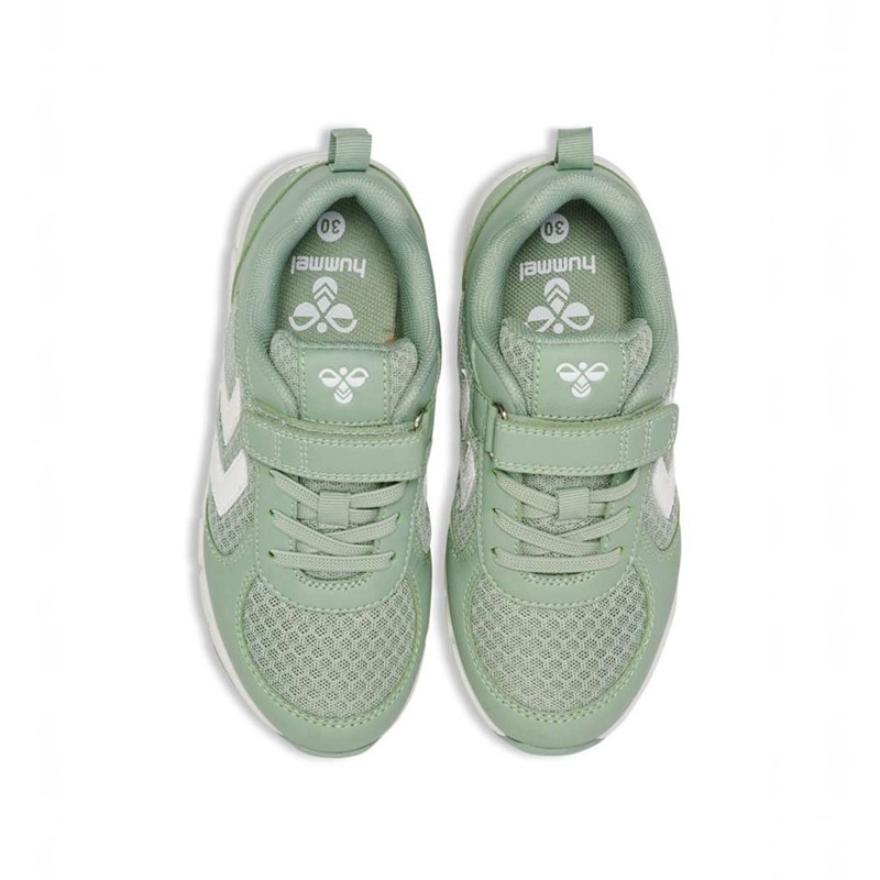 Hummel Speed Jr Sneakers Barn Gröna | 072215-659